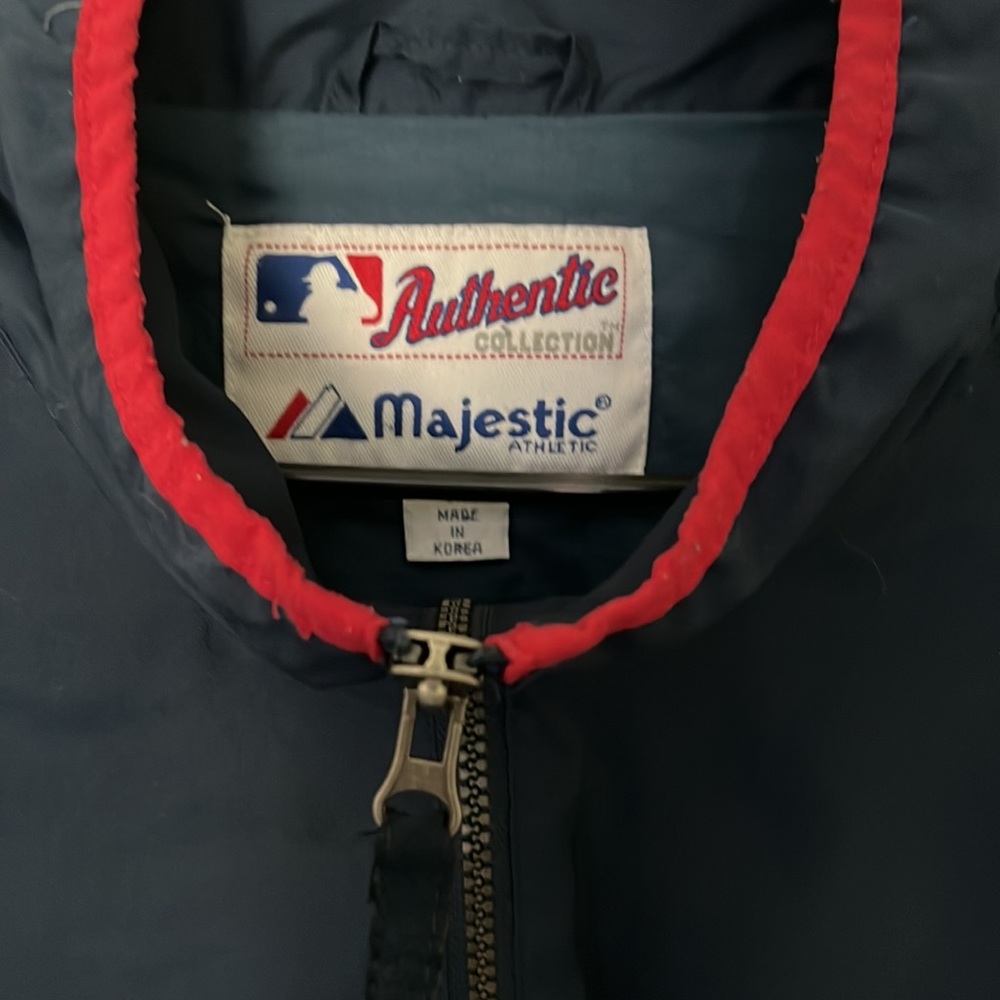 Vintage MLB Boston Red Sox Windbreaker Majestic Jacket Mens Medium - Picture 2 of 5